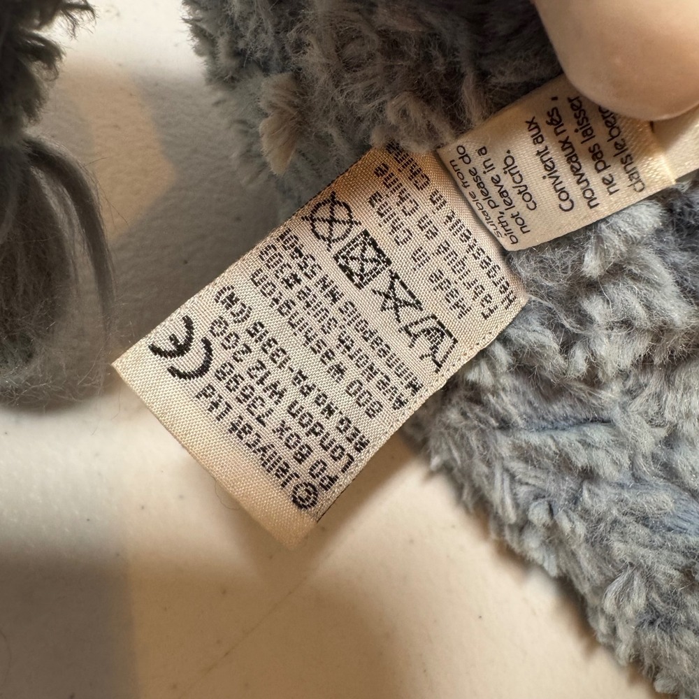 RARE Large Jellycat‎ Rumples Eddy Elephant Retired Plush Stuffed Animal Soft Toy - Picture 6 of 8